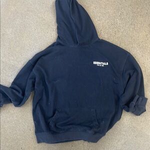 Essentials Black Hoodie